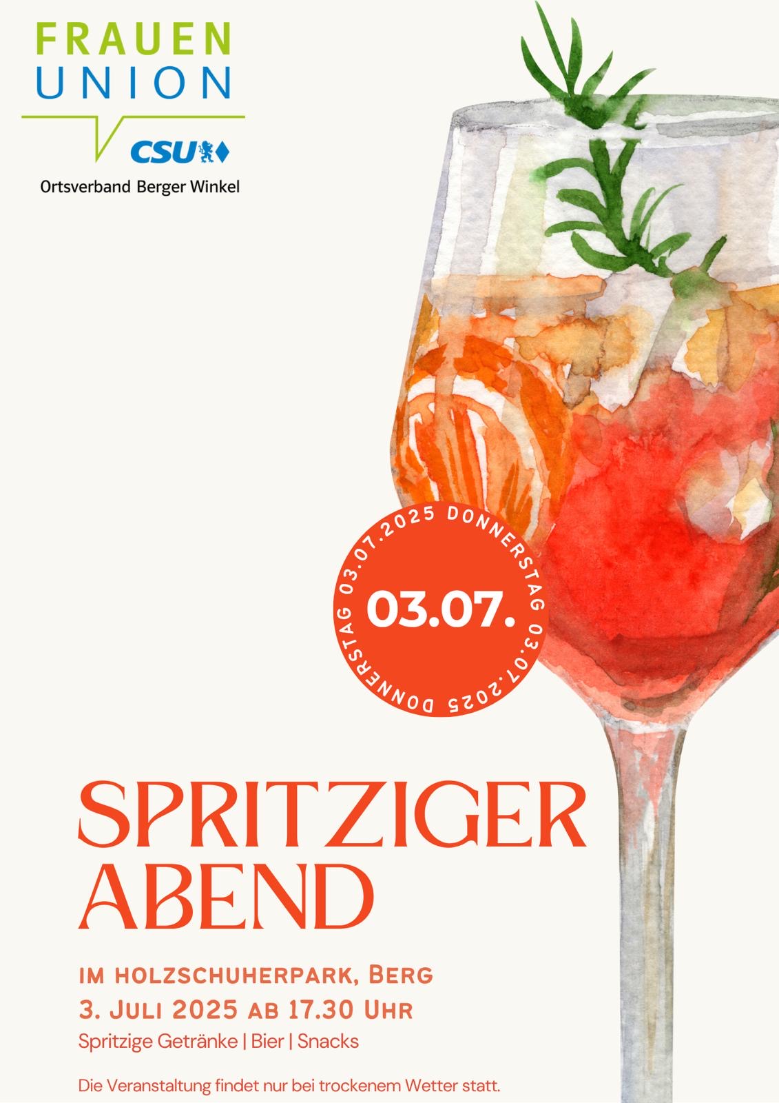 Spritziger Abend