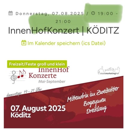 Innenhofkonzert